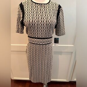 Gabby Skye black and white dress